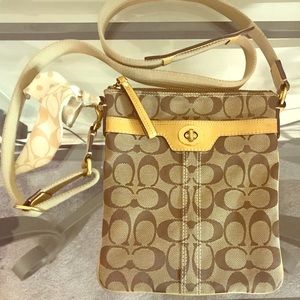 Cross-body Coach bag